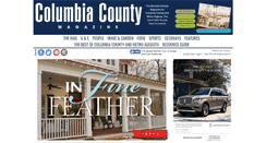 Desktop Screenshot of columbiacountymag.com